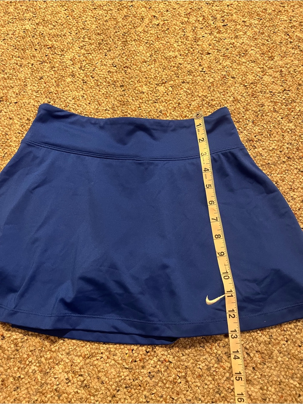 Nike Women's Bright Blue Dri-Fit Athletic Tennis Athletic Skort - Picture 8 of 8